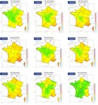 Historical reconstruction of background air pollution over France for 2000-2015