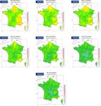 Historical reconstruction of background air pollution over France for 2000-2015