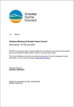 Ordinary Meeting of Greater Hume Council