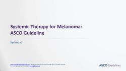 Systemic Therapy for Melanoma: ASCO Guideline - Seth et al - American Society of Clinical Oncology