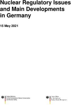 Nuclear Regulatory Issues and Main Developments in Germany - 15 May 2021