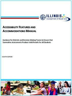ACCESSIBILITY FEATURES AND ACCOMMODATIONS MANUAL - Guidance for Districts and Decision-Making Teams to Ensure that Summative Assessments Produce ...