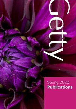Publications Spring 2020 - ledochowicz.com