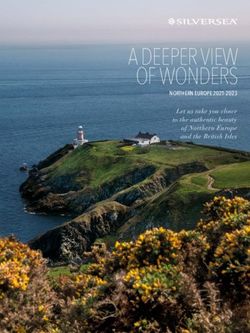 A DEEPER VIEW OF WONDERS - NORTHERN EUROPE 2021-2023 Let us take you closer to the authentic beauty of Northern Europe and the British Isles ...