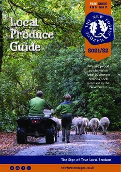 Local Produce Guide 2021/22 - The New Forest Marque