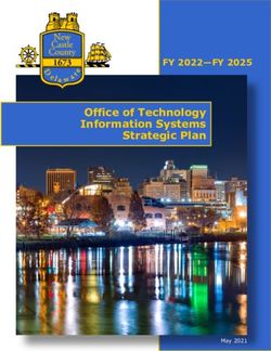 Office of Technology Information Systems Strategic Plan - FY 2022-FY 2025 - New ...