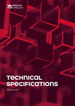 MARCH 2021 - SEVENONE MEDIA