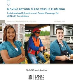 Moving beyond plato versus plumbing - Individualized Education and Career Passways for all North Carolinians