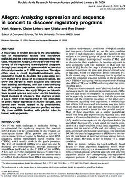 Allegro: Analyzing expression and sequence in concert to discover regulatory programs