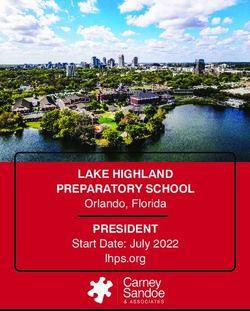 LAKE HIGHLAND PREPARATORY SCHOOL PRESIDENT - Orlando, Florida Start Date: July 2022 lhps.org