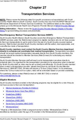 Transportation Services - South Country ...