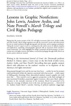 Lessons in Graphic Nonfiction: John Lewis, Andrew Aydin, and Nate Powell's March Trilogy and Civil Rights Pedagogy