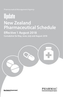 Update New Zealand Pharmaceutical Schedule Effective 1 August 2018 Cumulative for May, June, July and August 2018