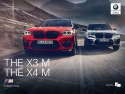 THE X3 M THE X4 M COMPETITION - The Ultimate Driving Machine - Auto Catalog Archive
