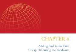 Adding Fuel to the Fire: Cheap Oil during the Pandemic - Pubdocs.worldbank ...