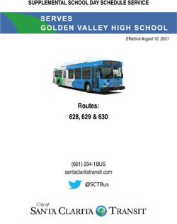 Routes: 628, 629 & 630 - SUPPLEMENTAL SCHOOL DAY SCHEDULE SERVICE - (661) 294-1BUS - Santa Clarita Transit