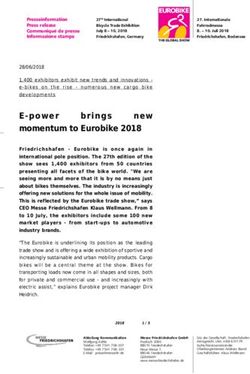 Momentum to Eurobike 2018