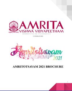 AMRITOTSAVAM 2021 BROCHURE - COIMBATORE