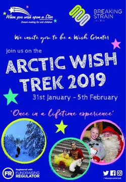 ARCTIC WISH TREK 2019 - 'Once in a lifetime experience' 31st January - 5th February - When you Wish Upon a Star
