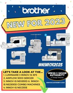 #NEWFOR2023 LET'S TAKE A LOOK AT THE - LUMINAIRE 3 INNOV-IS XP3 2. AIRFLOW 3000 SERGER 3. INNOV-IS NS1850D & INNOV- IS NS2850D COMBO ...