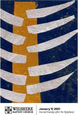 January 17, 2021 Second Sunday after the Epiphany