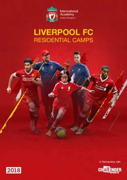 LIVERPOOL FC RESIDENTIAL CAMPS - International Academy