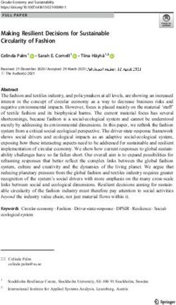 Making Resilient Decisions for Sustainable Circularity of Fashion