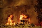 Devastating wildfires advancing through Northern California