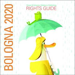 RIGHTS GUIDE Simon & Schuster Children's Publishing - michael meller literary agency