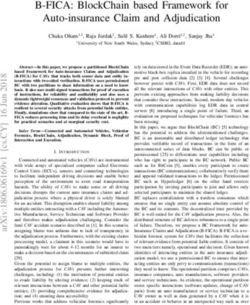 B-FICA: BlockChain based Framework for Auto-insurance Claim and Adjudication - arXiv