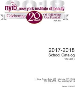 2017-2018 School Catalog VOLUME 1 - nyib new york institute of beauty