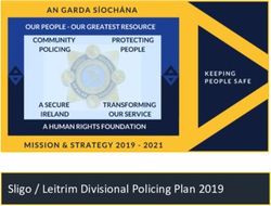 Sligo / Leitrim Divisional Policing Plan 2019 - Leitrim PPN