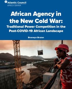 African Agency in the New Cold War: Traditional Power Competition in the Post-COVID-19 African Landscape - Atlantic Council