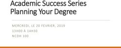 ACADEMIC SUCCESS SERIES PLANNING YOUR DEGREE - MERCREDI,LE 20 FEVRIER,2019 - MCGILL ...