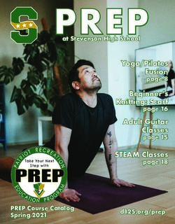 PREP Yoga/Pilates Fusion Beginner's Knitting: Scarf STEAM Classes - Stevenson High ...