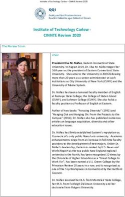 Institute of Technology Carlow - CINNTE Review 2020