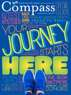 September & October 2021 - your journey starts here - Enoch Pratt Free Library