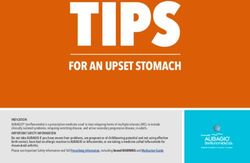 FOR AN UPSET STOMACH - AUBAGIO (teriflunomide)