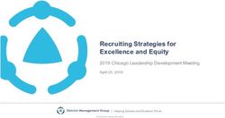 Recruiting Strategies for Excellence and Equity - 2019 Chicago Leadership Development Meeting - District ...