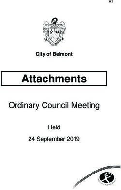 Attachments Ordinary Council Meeting - Held 24 September 2019 - City of Belmont