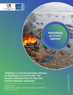 PROGRESS ACTIVITY - Cités Unies France