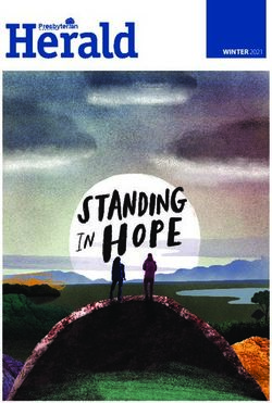 WINTER 2021 - Presbyterian Church Ireland