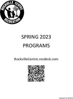 SPRING 2023 PROGRAMS RockvilleCentre.recdesk.com - Updated 2/14/2023 - Rockville Centre NY