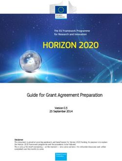 GUIDE FOR GRANT AGREEMENT PREPARATION - VERSION 0.3 25 SEPTEMBER 2014 - KOWI