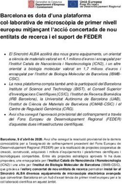 Barcelona es dota d'una plataforma col laborativa de microscòpia de primer nivell europeu mitjançant l'acció concertada de nou entitats de recerca ...