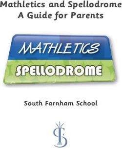 Mathletics and Spellodrome A Guide for Parents - South Farnham School - South Farnham ...