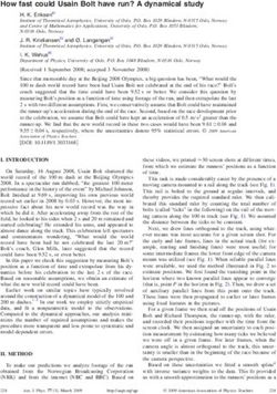 How fast could Usain Bolt have run? A dynamical study