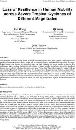 Loss of Resilience in Human Mobility across Severe Tropical Cyclones of Different Magnitudes