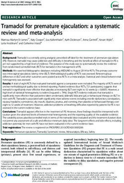 Tramadol for premature ejaculation: a systematic review and meta-analysis
