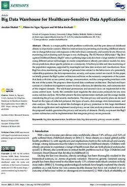 Big Data Warehouse for Healthcare-Sensitive Data Applications